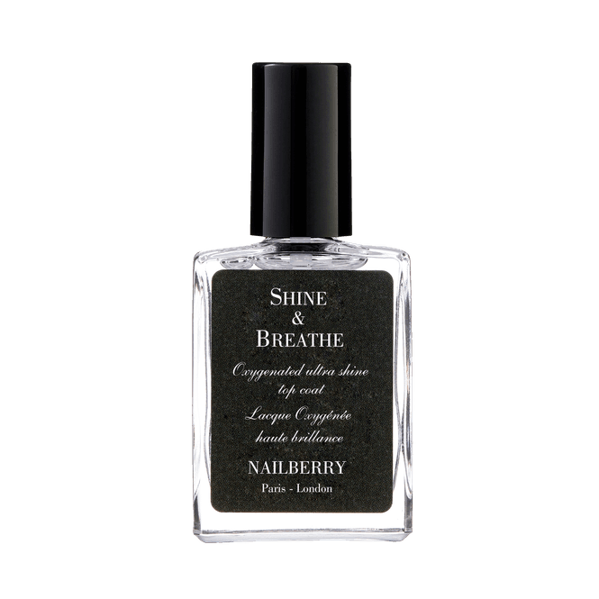 Hovedbilde Shine & Breathe | Topcoat | Nailberry